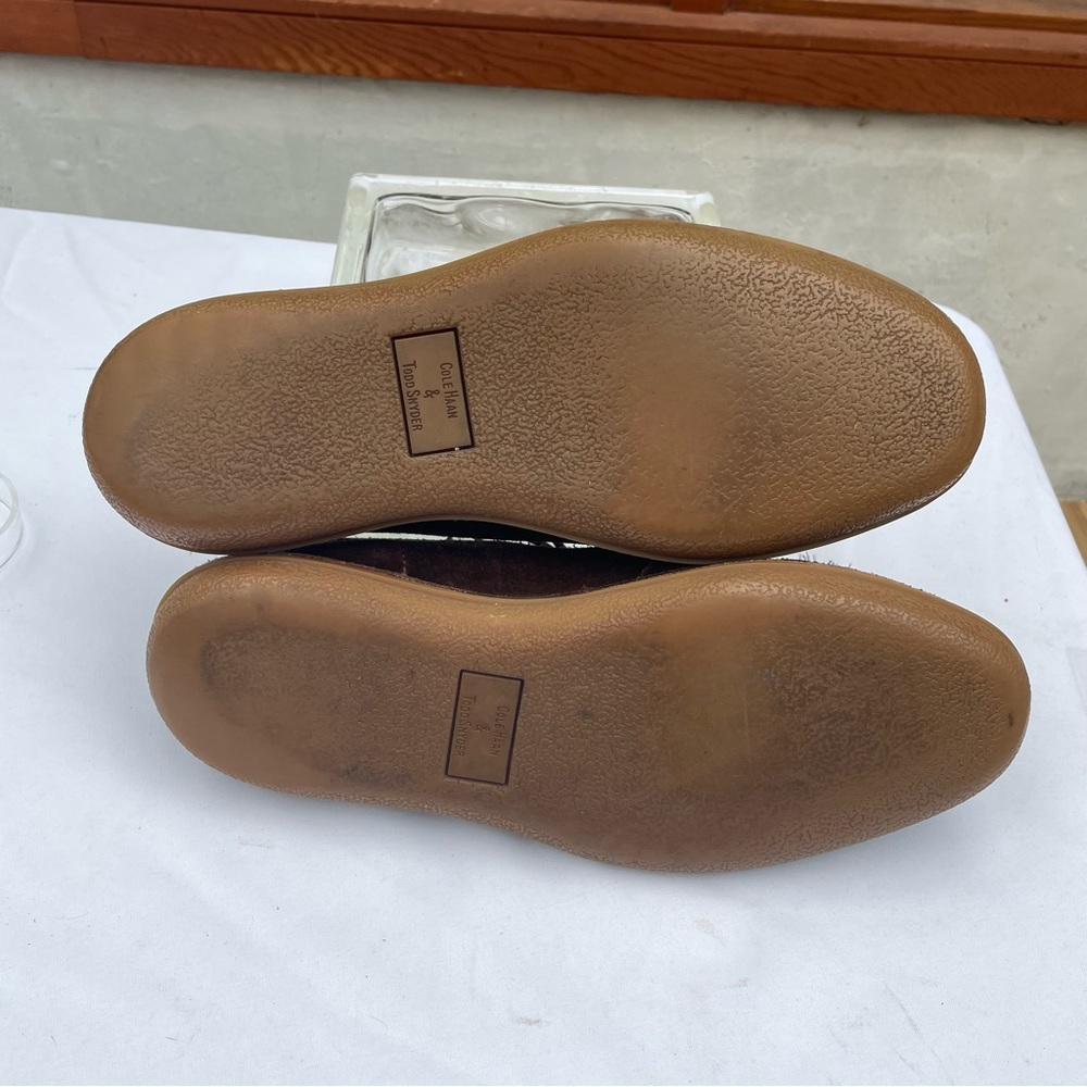 Mens Cole Haan Todd Snyder Lewis Chukka Brown Suede Ankle Boots Size 11.5 M GUC - Picture 6 of 7